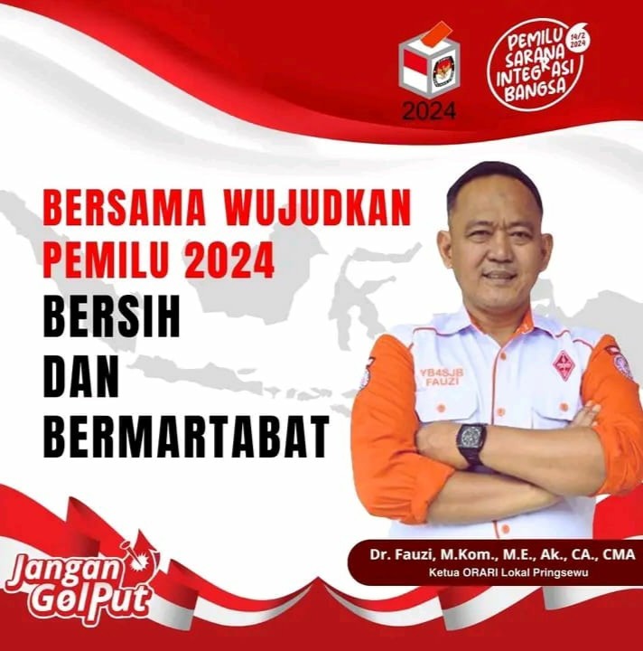 Rektor IBN DR.Fauzi, Gunakan Hak Suara di Pemilu 2024, Jangan Golput Ya