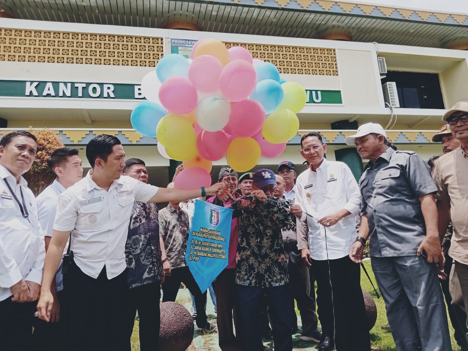 Apresiasi P3KP, Penjabat Bupati Tetapkan Pejuang Pemekaran Sebagai Nama Jalan di Kabupaten Pringsewu