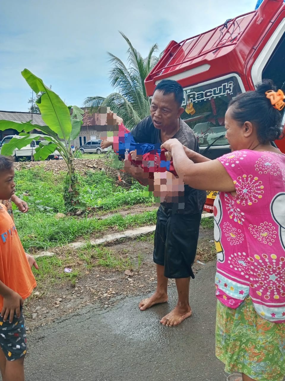 Bocah 3,5 Tahun di Pringsewu ditemukan Tewas Hanyut Di Sungai