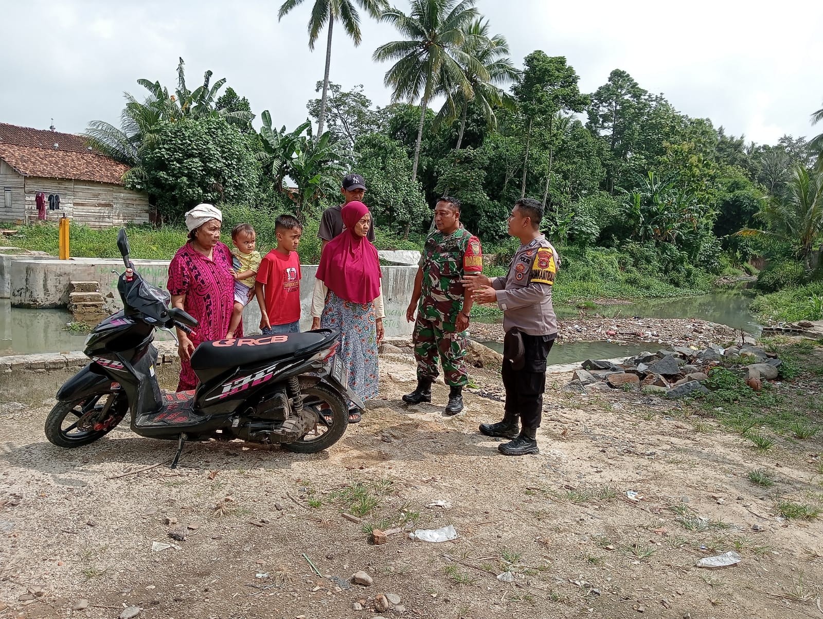 Marak Kasus Tenggelam, Polres Pringsewu Bergerak Aktif Melalui Bhabinkamtibmas untuk Kampanye Penceg