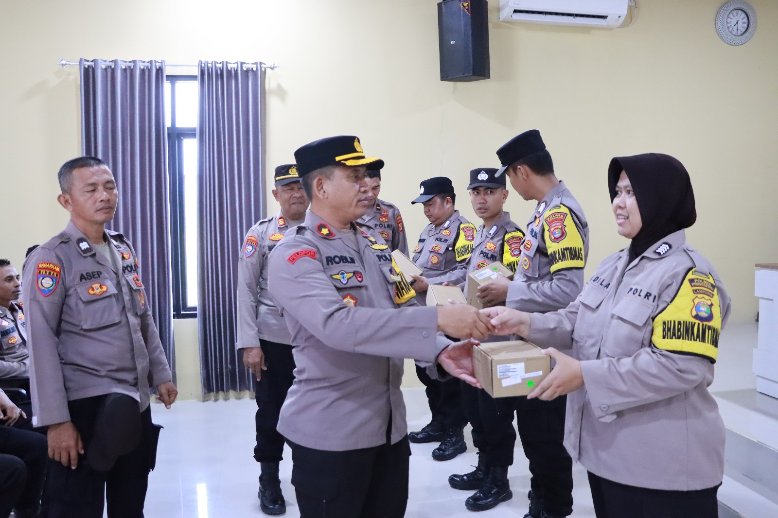 Evaluasi Kinerja,  Wakapolres Pringsewu Dorong Penyempurnaan Harkamtibmas di Kabupaten Pringsewu