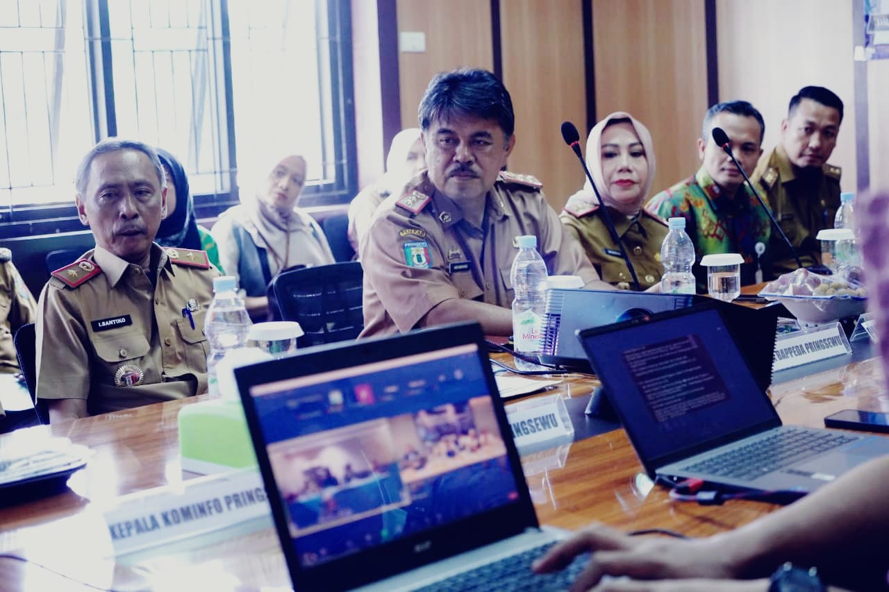 Plh.Penjabat Bupati Pringsewu Hadiri Seleksi Lomba TTG Nasional 2024