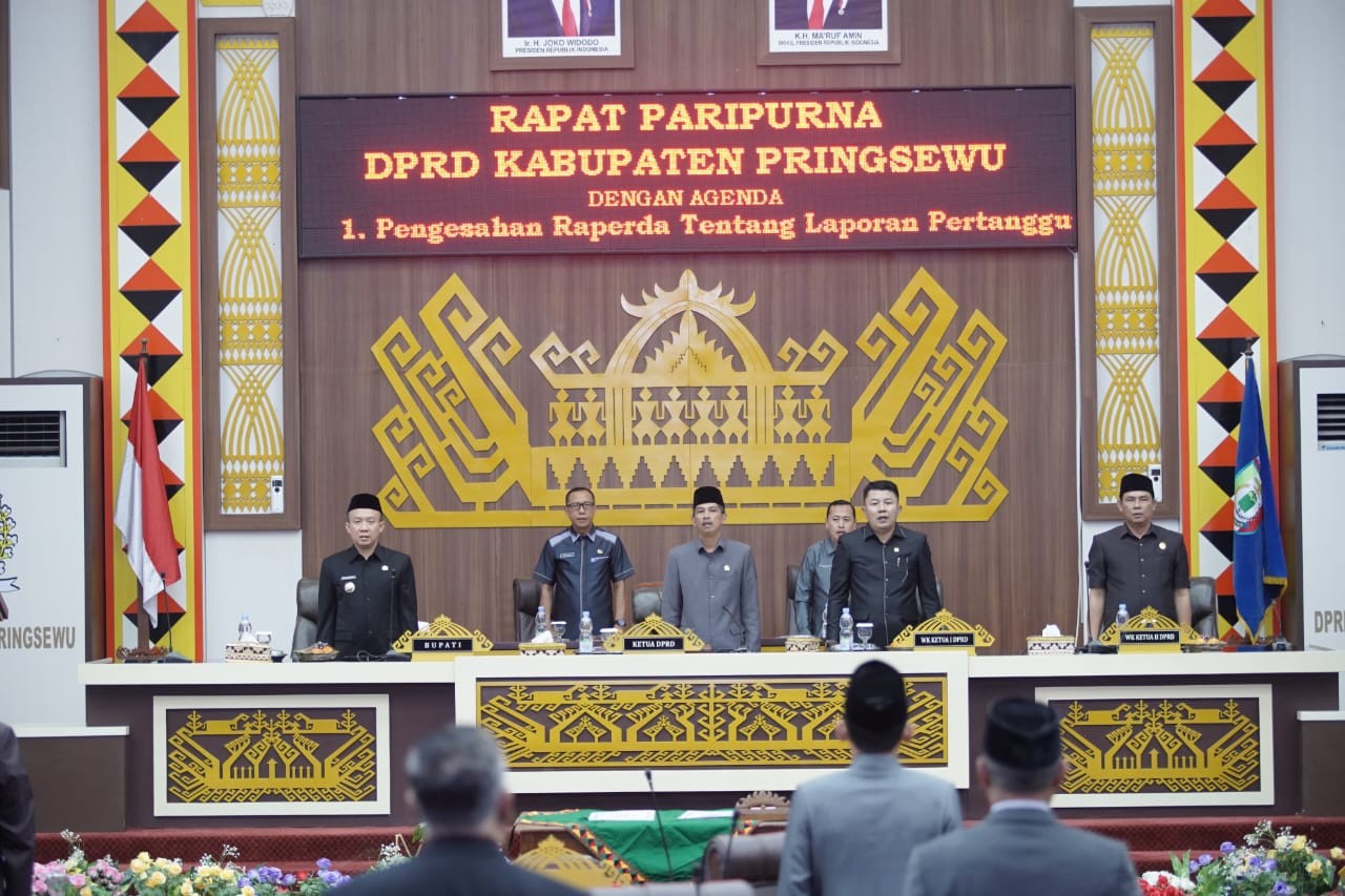 RLPP APBD Pringsewu 2023 Disahkan 