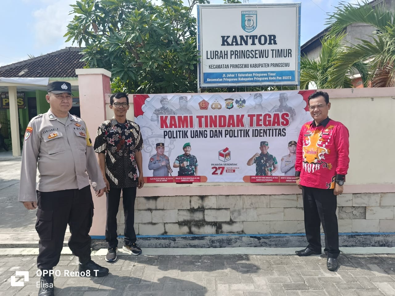 Ciptakan Pilkada Bersih, Polres Pringsewu Akan Tindak Tegas Politik Uang dan Politik Identitas