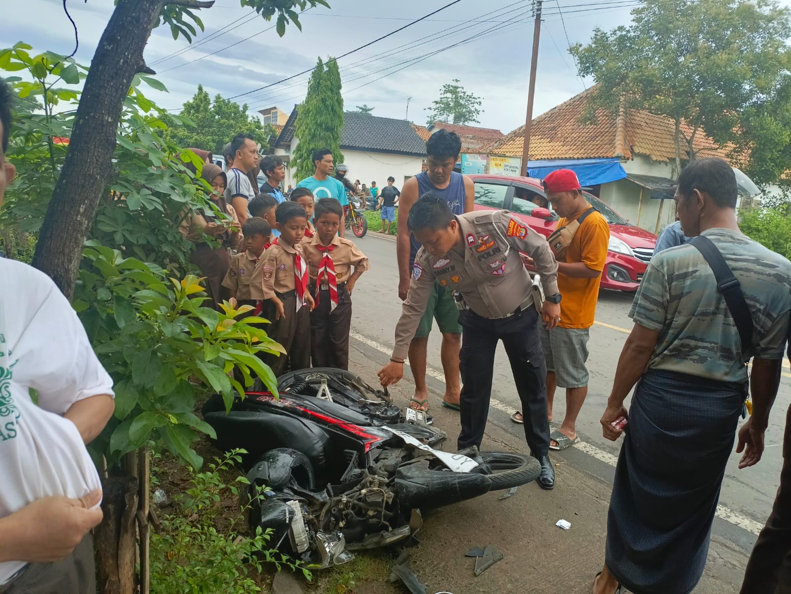 Pelajar Tewas dalam Kecelakaan Tragis di Pringsewu, Polisi Imbau Pengendara Tertib berlalu Lintas