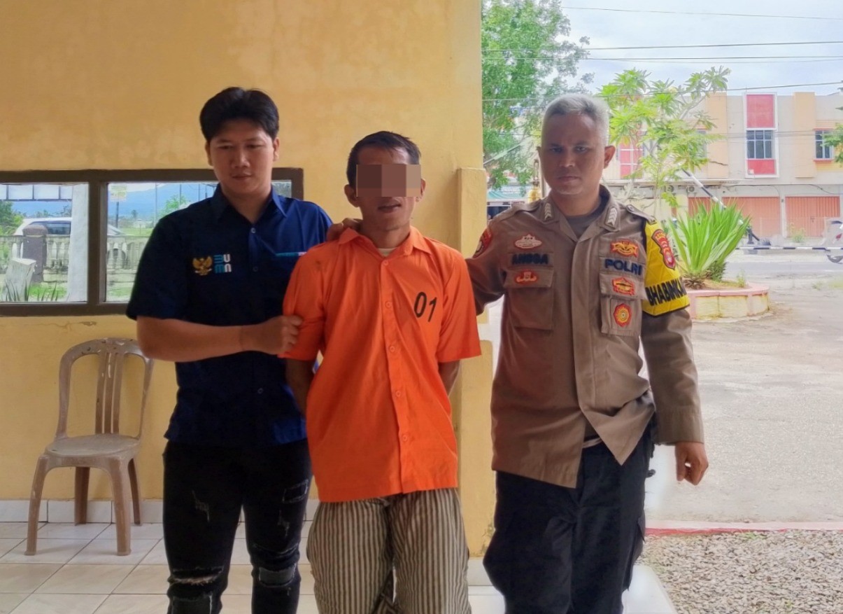 Polisi Tangkap Pencuri Kabel Listrik Bermodus Petugas PLN di Pringsewu