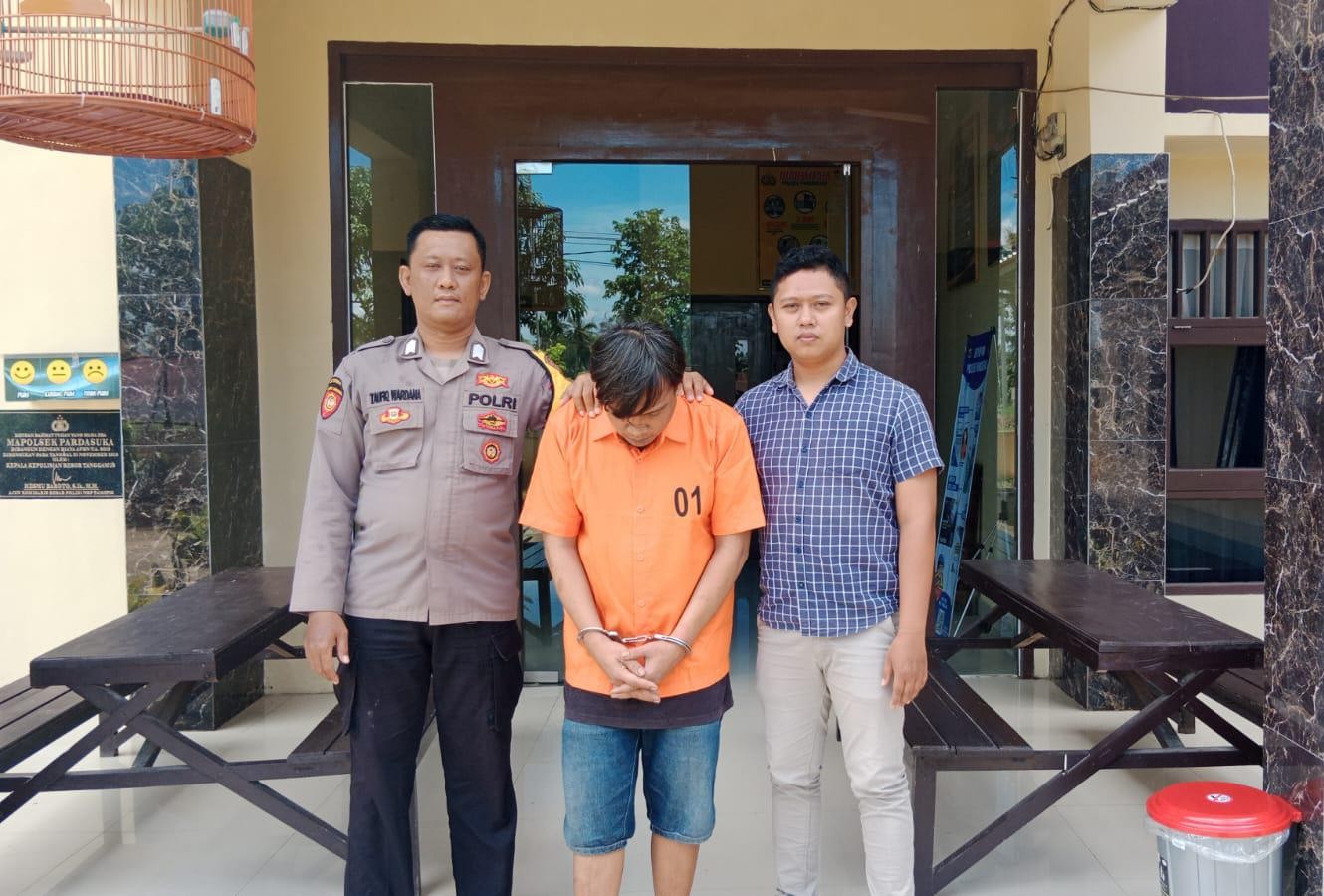 Buron Dua Tahun, Pelaku Penganiayaan di Pringsewu Ditangkap Saat Pulang Kampung